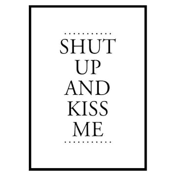 Poster Gallerix Shut Up