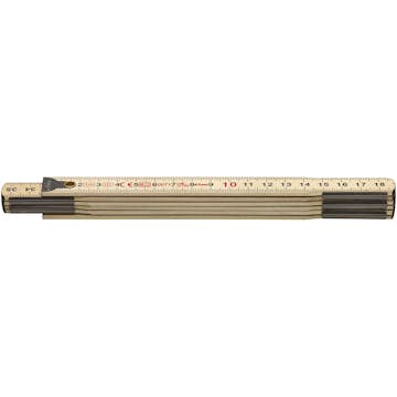 Meterstock Luna Tools mm Trä 1m