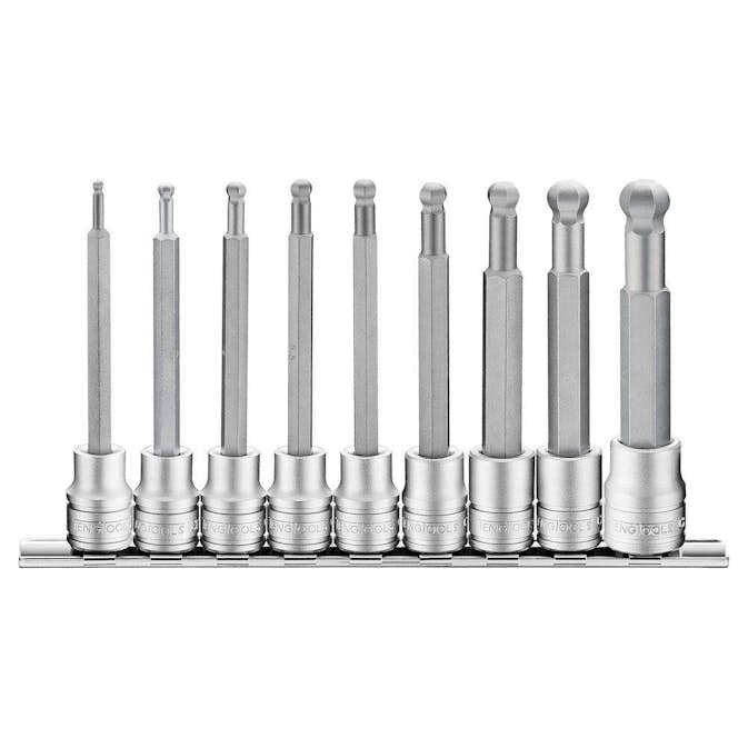 Hylsbitssats Teng Tools Lång 3/8 tum Sexkant