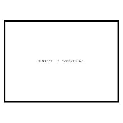 Poster Gallerix Mindset