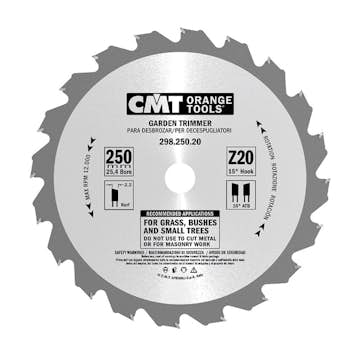 Röjsågklinga CMT Orange Tools 250x2,2x25,4 T20 F