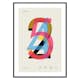 Poster Gallerix Colored numbers