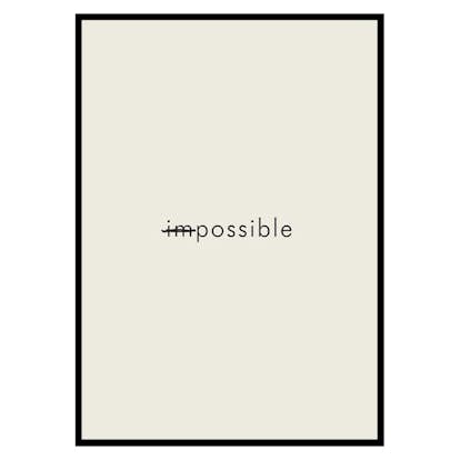 Poster Gallerix Possible No2