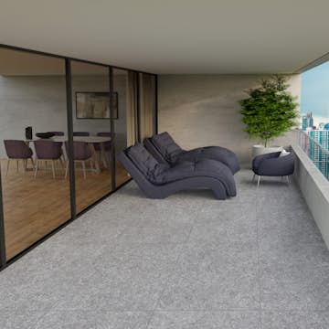 Klinker Netto Ceramika Bremen Grey Matt 60x60 cm