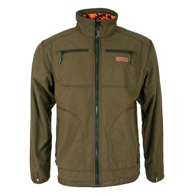 Fleecejacka Woodline Vändbar Sarek