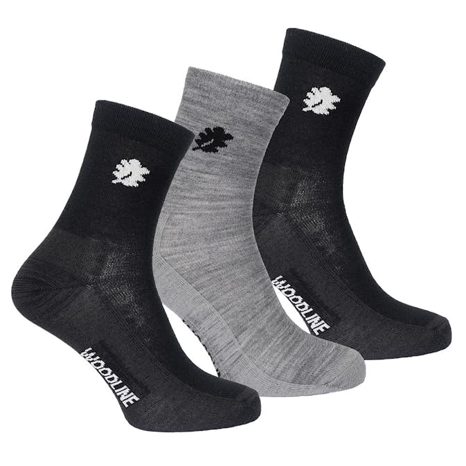 Sockar Woodline Liner Merinoull 3-pack