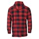 Fleecejacka Woodline Canada Röd