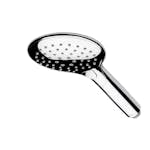 Handdusch Habo Fuchsia 3-strålval Krom