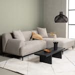 3-sitssoffa Venture Home Viskan med Divan Ljusgrå