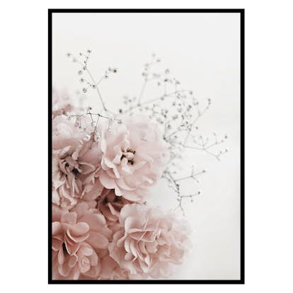 Poster Gallerix Roses In Pink
