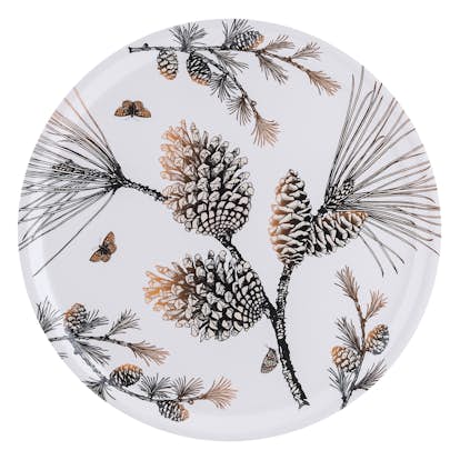 Bricka Åry Trays Pine Cone Rund
