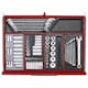 Verktygsset Teng Tools 1008 -Delar Svart