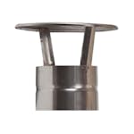 Anslutningsrör Narvi Regnhatt 122mm