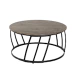 Soffbord Stenexpo Nelson Naturfärgat Runt Vardagsrumsbord