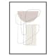 Poster Gallerix Art des Lignes No2