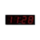 LED-Klocka NeXtime Big D Svart