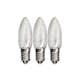 LED-Lampa Star Trading Reservlampa E10 14V 3W Transparent 3-pack