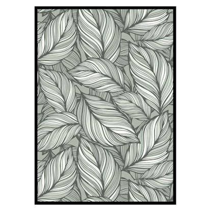 Poster Gallerix Leaf Pattern