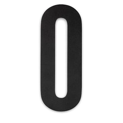 Husnummer Habo Work Svart Siffra 0-9