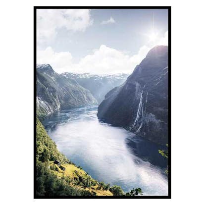 Poster Gallerix Geirangerfjord