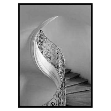 Poster Gallerix Curved Stairs