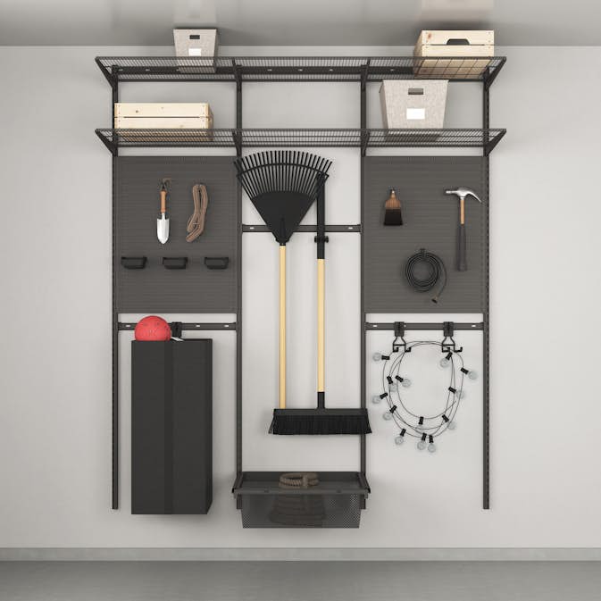 Trädgårdsförvaring Elfa Ready Solution 2 Garage+ B: 1855 mm