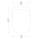 Vägghängd Toalettstol Lavabo File 2.0 Rimless