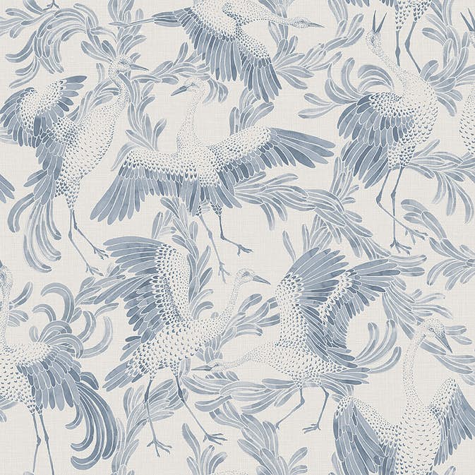 Tapet Boråstapeter Eastern Simplicity Dancing Crane 3129