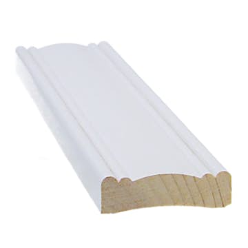 Dekorationslist CENT Vit