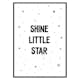 Poster Gallerix Shine Little Star