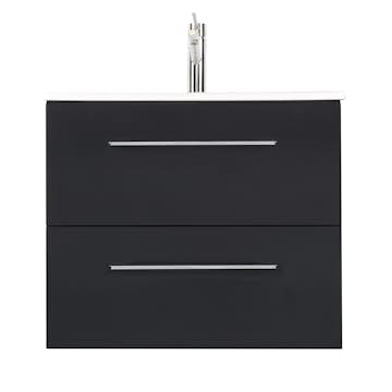 Tvättställsskåp Arredo Spirit Svart