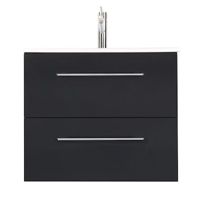 Tvättställsskåp Arredo Spirit Svart