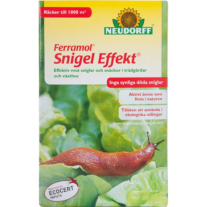 Snigelfälla Neudorff Effekt 2,5 kg Snigelfritt Sniglar