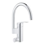 Köksblandare Grohe Eurosmart 31786 Engreppsblandare Diskmaskinsavstängning & Svängbar Pip