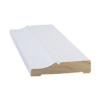 Dekorationslist CENT Vit