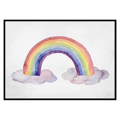 Poster Gallerix Watercolor Rainbow