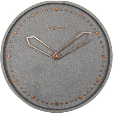 Väggklocka NeXtime Cross Guld