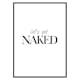 Poster Gallerix Lets Get Naked