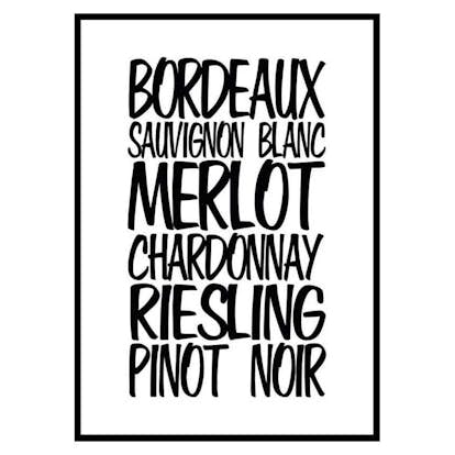 Poster Gallerix Wine