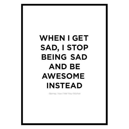 Poster Gallerix Barney HIMYM