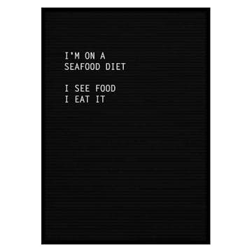 Poster Gallerix Letter Board No1