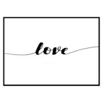 Poster Gallerix Love Line