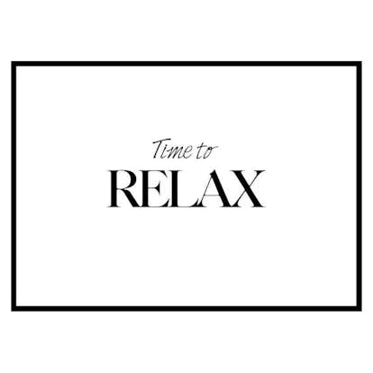 Poster Gallerix Time To Relax No1