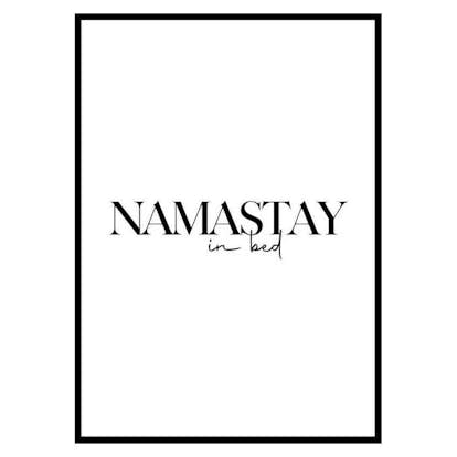 Poster Gallerix Namastay In Bed No2