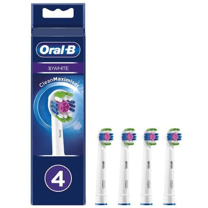 Borsthuvud Oral-B 3D White 4 st
