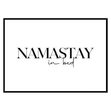 Poster Gallerix Namastay In Bed No1