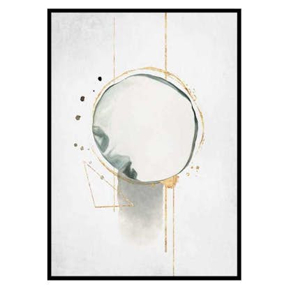 Poster Gallerix Abstract in Layers No3