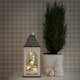 Dekorationsbelysning Gnosjö Konstsmide Lanterna med Hus Trä LED