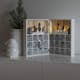 Adventskalender Gnosjö Konstsmide Motiv  8 LED