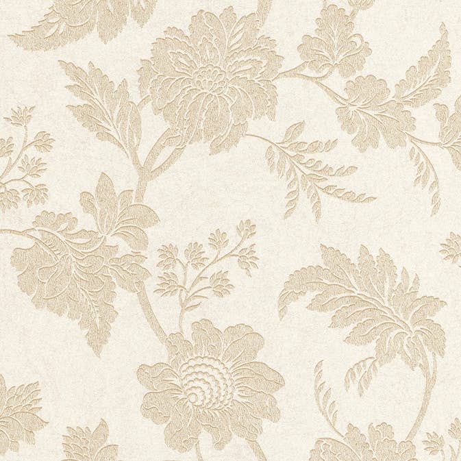 Tapet Boutique Klassiska Blommor Metallic 33-335